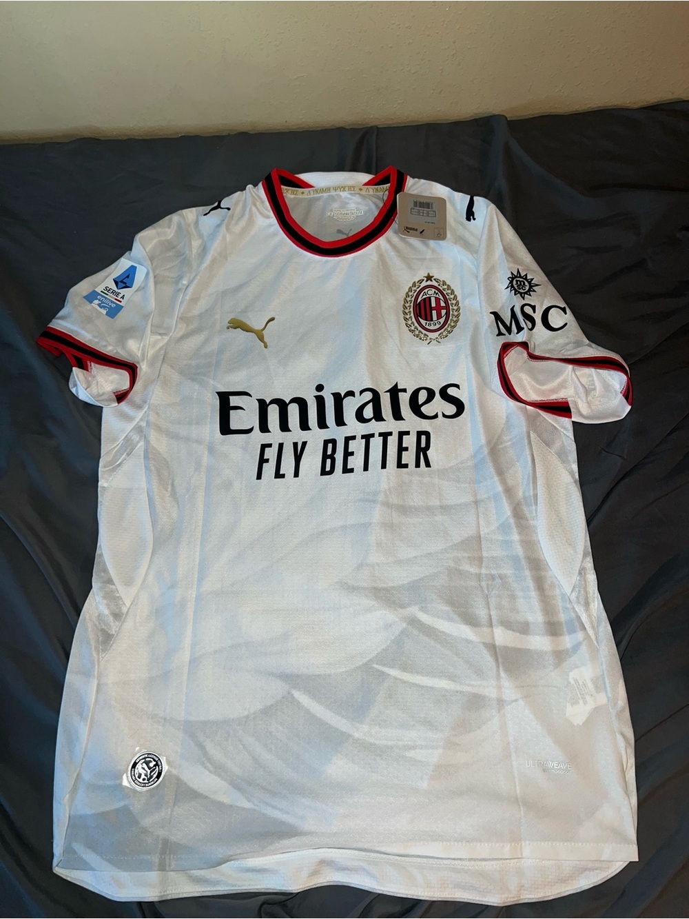 Ac Milan soccer jersey